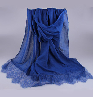 Wholesale lace scarf from china