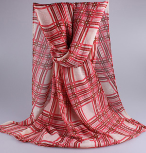 Wholesale scarf cotton stripe