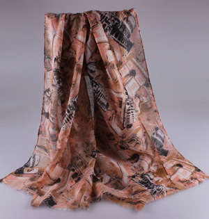 Wholesale voile cotton scarf