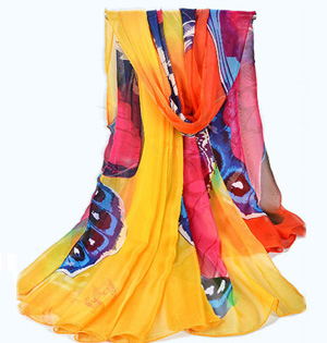 Women twill silk scarf wholesale