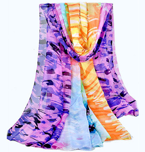 Wholesale womens silk scarf