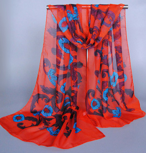 Wholesale summer chiffon scarf