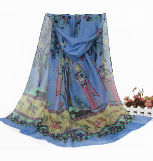 Solid color viscose scarf wholesale