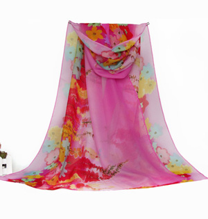 Wholesale real silk scarf
