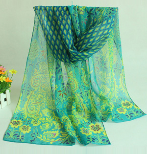Chiffon fabric for scarf wholesale