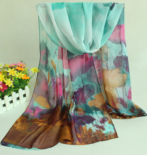 Wholesale chiffon printing scarf