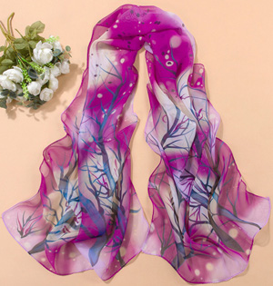 Wholesale silk chiffon fashion scarf