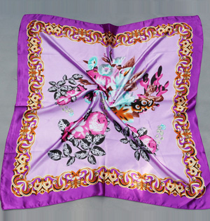 Wholesale silk square scarf women