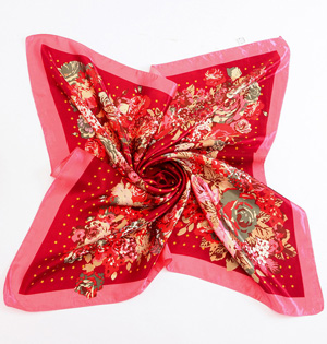 Cheap silk head scarves