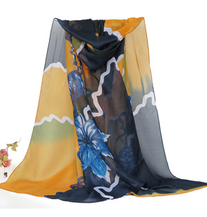 Wholesale echo silk scarves women