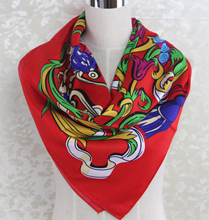 Wholesale sheer square scarf