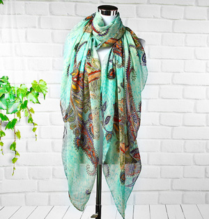 Long chiffon scarf wholesale