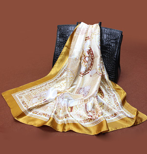 Ladies silk neck scarves wholesale