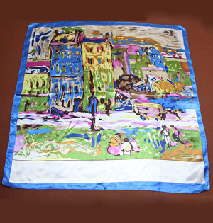 Wholesale silk scarves for painting