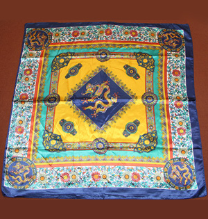 Wholesale ethnic silk scarf