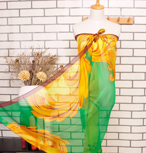 Wholesale silk beach scarf