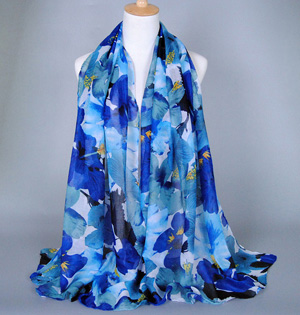 Wholesale womens floral scarf