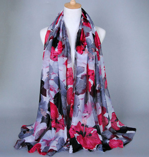 Wholesale womens floral scarf
