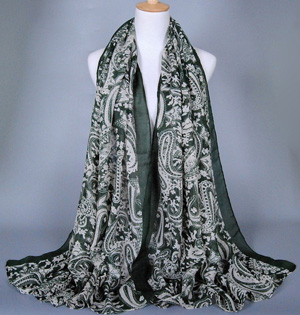Women viscose satin scarves wholesale
