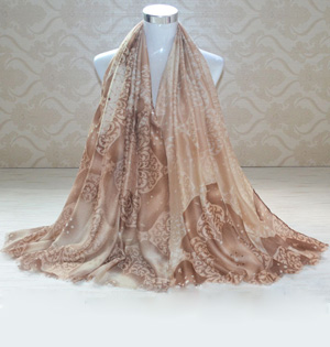 Satin silk scarf wholesale