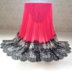 Wholesale cotton lace scarf
