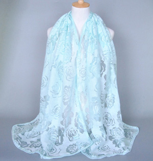 Polyester scarves for women