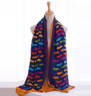 Cotton twill fabric scarf wholesale