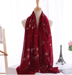 Wholesale ice silk cotton scarf