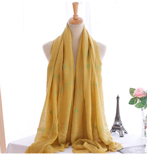 Wholesale ice silk cotton scarf