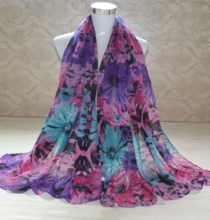 Women cotton viscose scarf wholesale