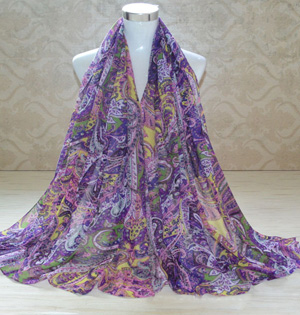 Cotton viscose ladies scarf
