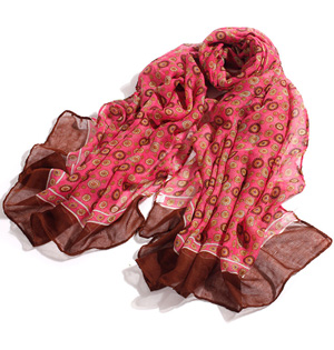 Knit cotton scarf wholesale