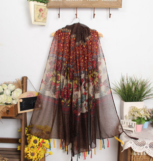 Wholesale cotton ethnic scarf