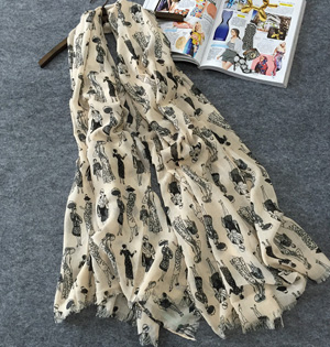 Cartoon character scarf wholesale