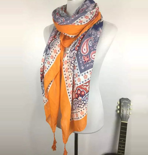 Wholesale cotton fabric scarf