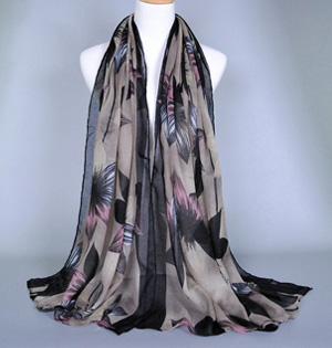 Floral infinity scarf wholesale