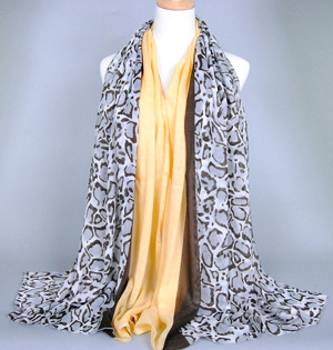 Wholesale leopard print infinity scarf