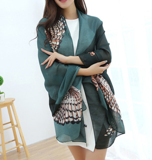 Wholesale owl print scarf