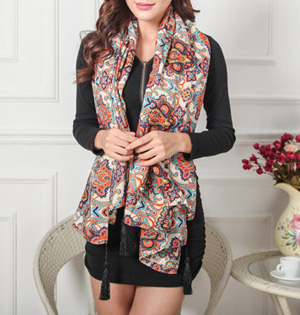 Wholesale fashion cashmere scarf