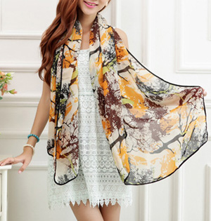 Wholesale women scarf chiffon