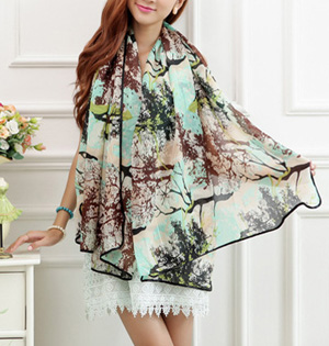 Wholesale women scarf chiffon
