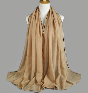 Wholesale pure cotton scarf