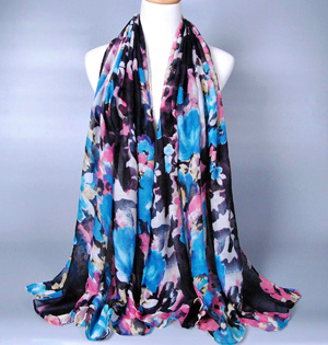 Wholesale woman silk neck scarf