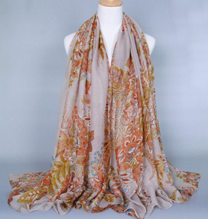 Silk scarves for women uk