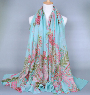 Silk scarves for women uk