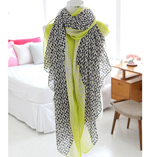 Lightweight scarves for women