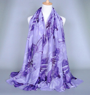 Wholesale viscose cotton neck scarf