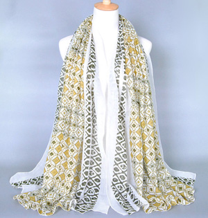 Wholesale women geometric scarf