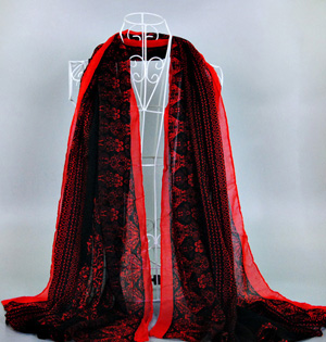 Wholesale viscose vintage soft scarf