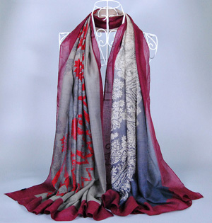 Wholesale viscose printed scarf